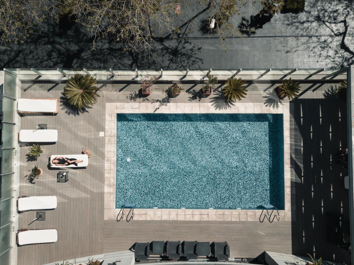 Diplomatichotel Mendoza Luaran gambar The pool at the hotel