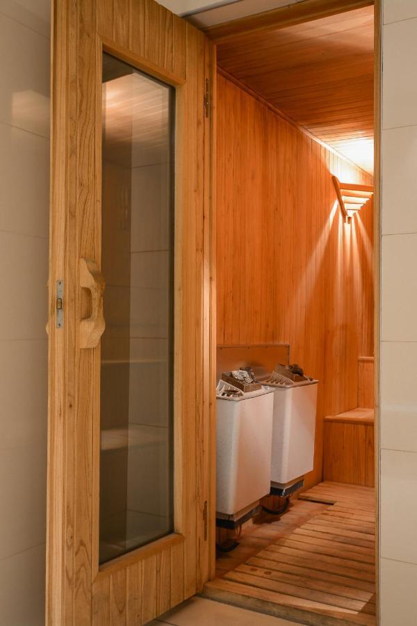 Diplomatichotel Mendoza Luaran gambar A modern Finnish sauna